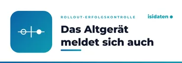 Das Altgerät meldet sich auch
