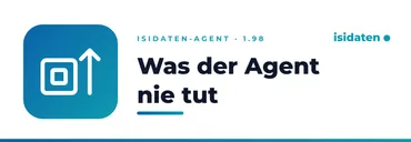 What the agent never does