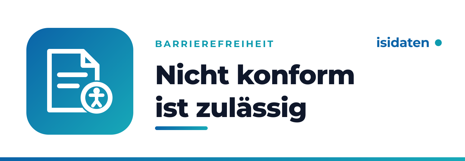 Nicht konform ist eine zulässige Antwort