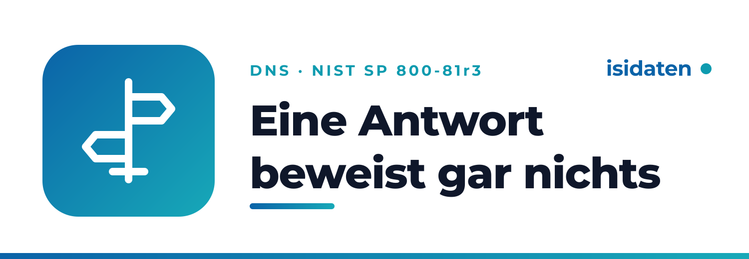 Eine Antwort beweist gar nichts