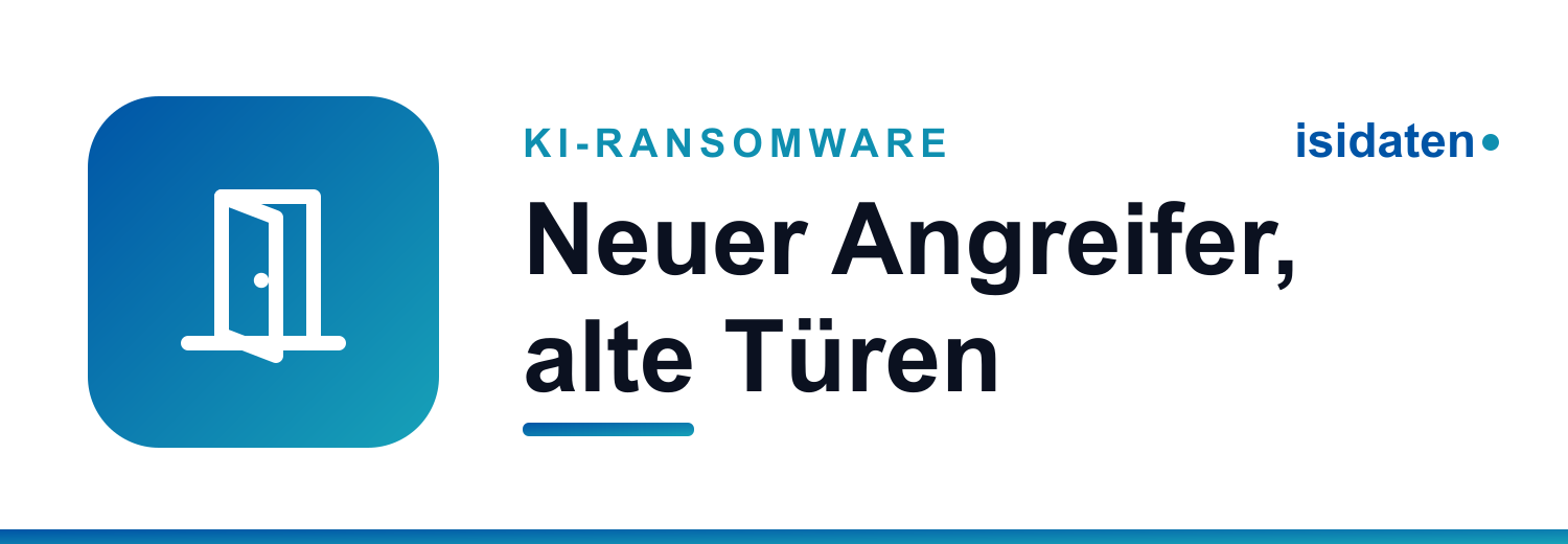 Die erste KI-Ransomware kam durch eine offene Tür