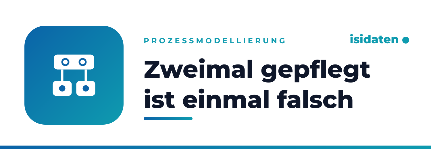 Zweimal gepflegt ist einmal falsch