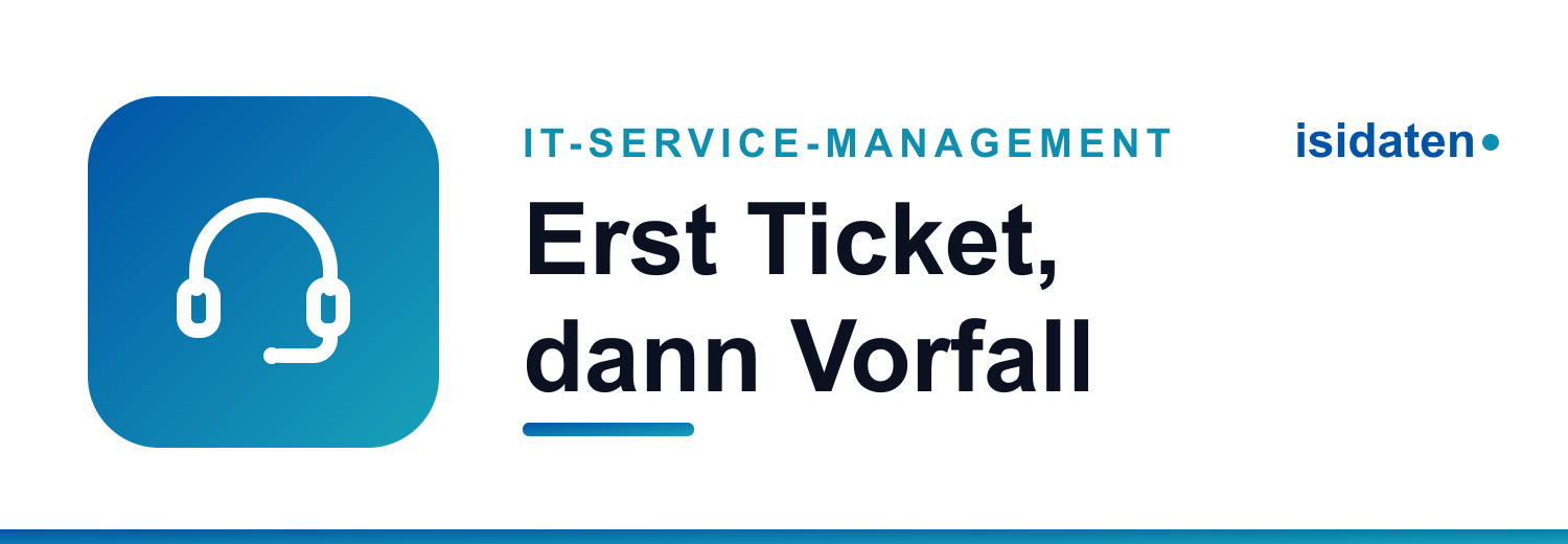 Wo der Vorfall zuerst ankommt