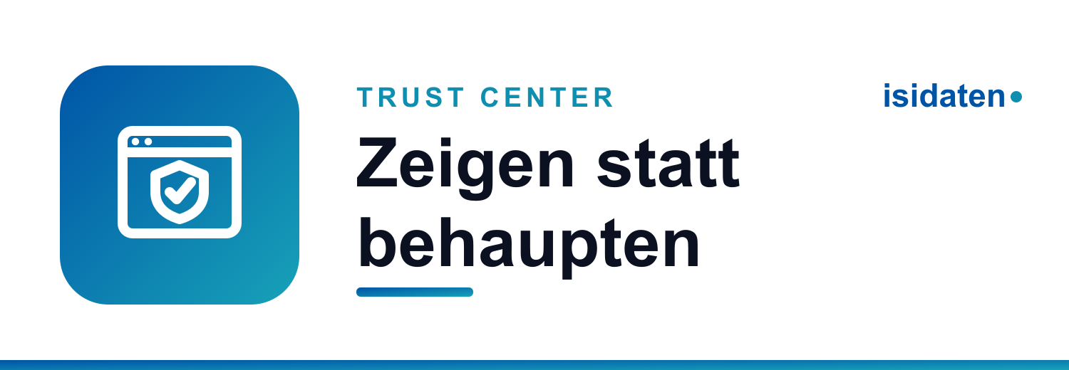 Sicherheit, die man zeigen kann